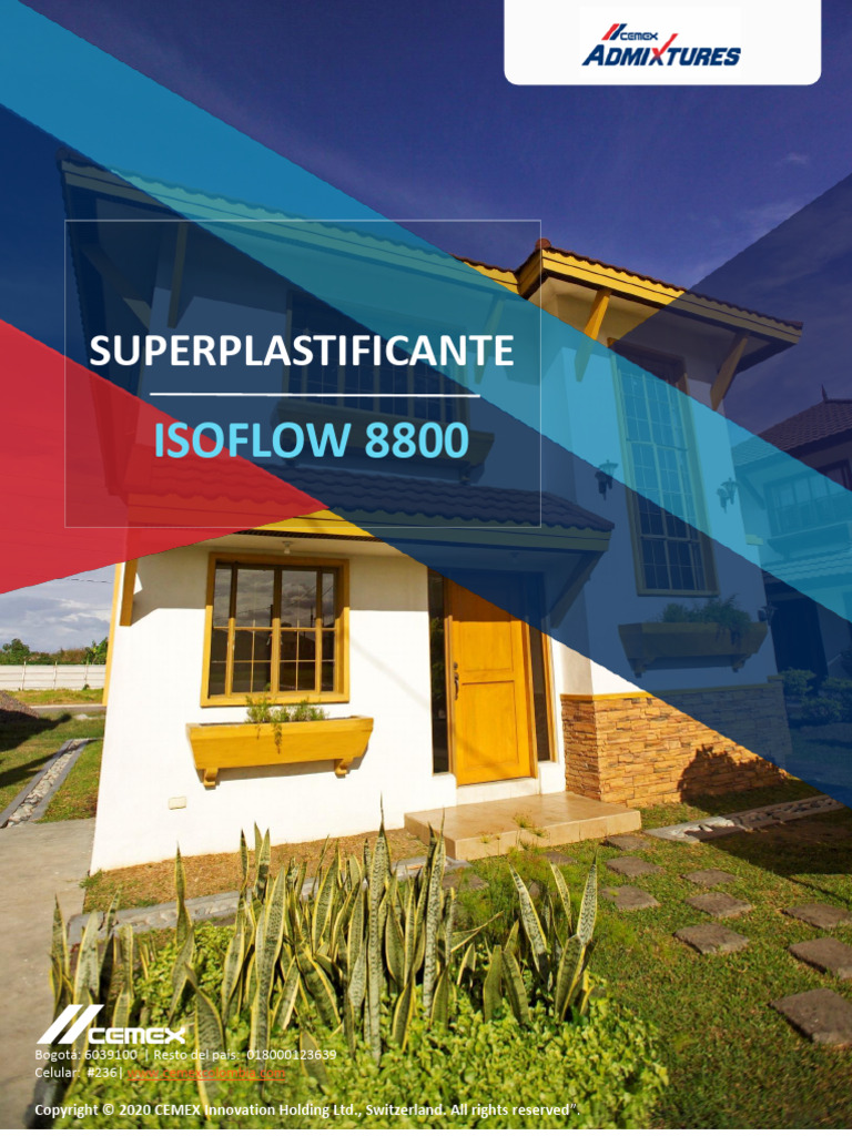 Isoflow 8800 | PDF | Hormigón | Laboratorios