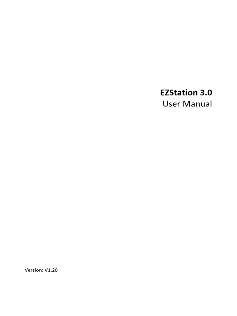 EZStation 3.0 User Manual | PDF | 64 Bit Computing | Operating System