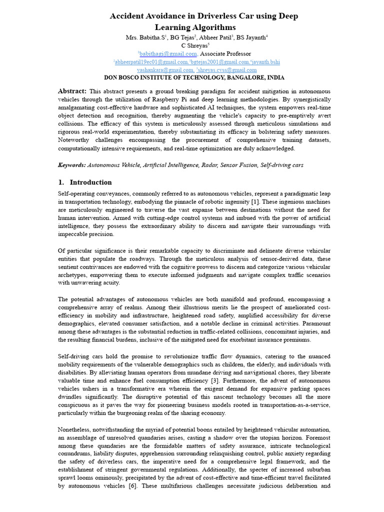 Springer Publication grp31 | PDF | Electric Motor | Computer Vision