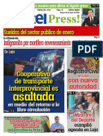 Buenos Dias Ecotel Press Viernes 26 de Enero de 2024