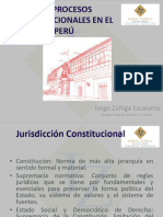 Sesión 5 - Los Procesos Constitucionales en El Perú