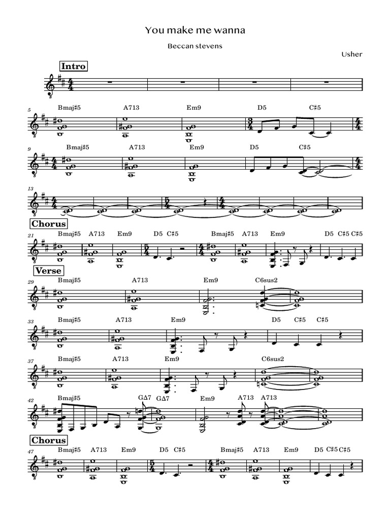 You Make Me Wanna PDF