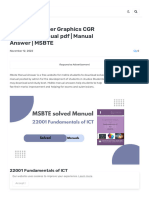 Computer Graphics CGR Solved Lab Manual PDF - Manual Answe