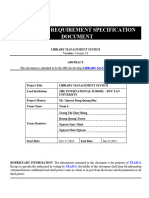 Software Requirement Specification Document