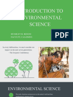 Chapter 1 Introduction To Environmental Science