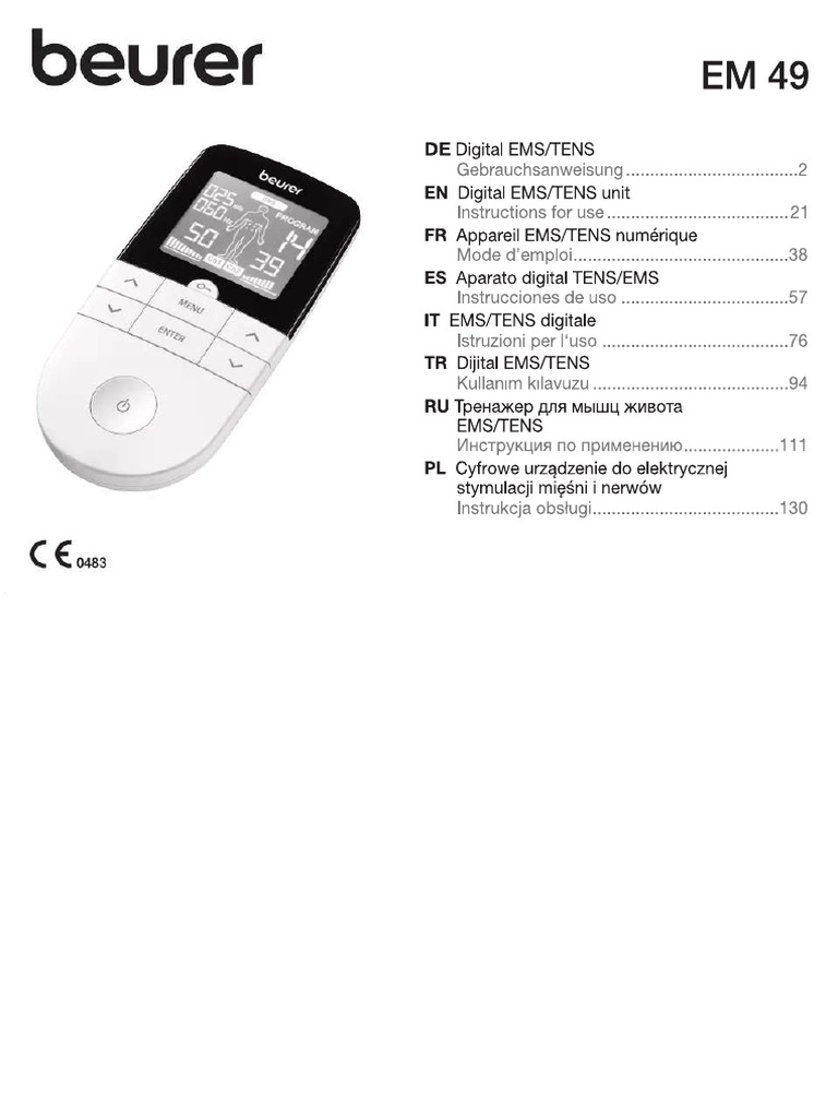Beurer EM 49 | PDF