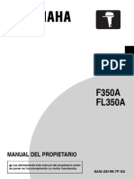 F350A FL350A: Manual Del Propietario