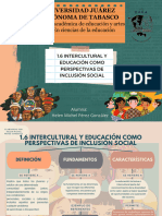 1.6 Intercultural y Educación Como Perspectivas de Inclusión Social