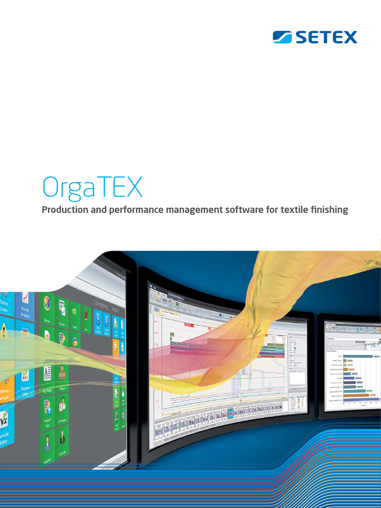 OrgaTEX: Textile Production Management Software | PDF | Computer ...