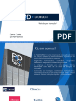P&D BIOTECH - Apresentação - Farmacêutico, Cosméticos e Manipulação