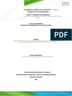 Anexo 4 - Propuesta de Investigación