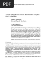 Analysis and Application Research of Mobile Robot