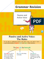 Passive and Active Voice