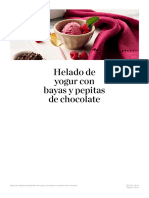 Helado de Yogur Con Bayas y Pepitas de Chocolate - FAGE Spain