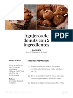 Agujeros de Donuts Con 2 Ingredientes - FAGE Spain