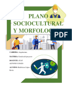 Plano Sociocultural y Morfologico