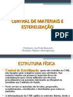 Aula - Central de Materiais e Esterelização