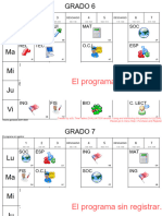 HORARIOS