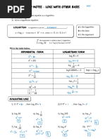 Day 1 Notes - 6.9 Notes - Logs With Other Bases-Keyed