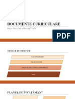 Documente Curriculare