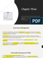 Chapter 3 Other Process Improvement and Quality Methods