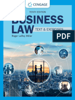 Roger LeRoy Miller, William E. Hollowell - Business Law - Text & Exercises (MindTap Course List) - Cengage Learning (2022)