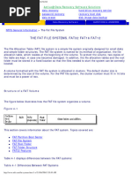 Fat File System. Fat32 Fat16 Fat12