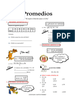 Promedios - Primer Año - Cuarto Bimestre