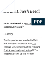 Kerala Dinesh Beedi - Wikipedia