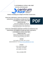 Business Consulting para La Empresa Perú Data Consult E.I.R.L - Cubas