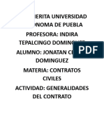 Clasificacion de Contratos