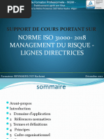 Management des Risques selon ISO 31000 | PDF | Risque | Gestion des risques