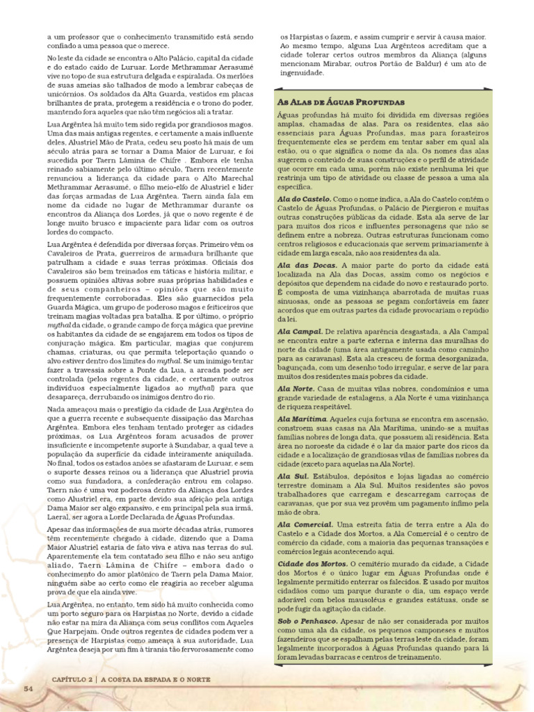 Waterdeep (Aguas Profundas) | PDF