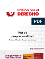 Test de Proporcionalidad PDF Gratis