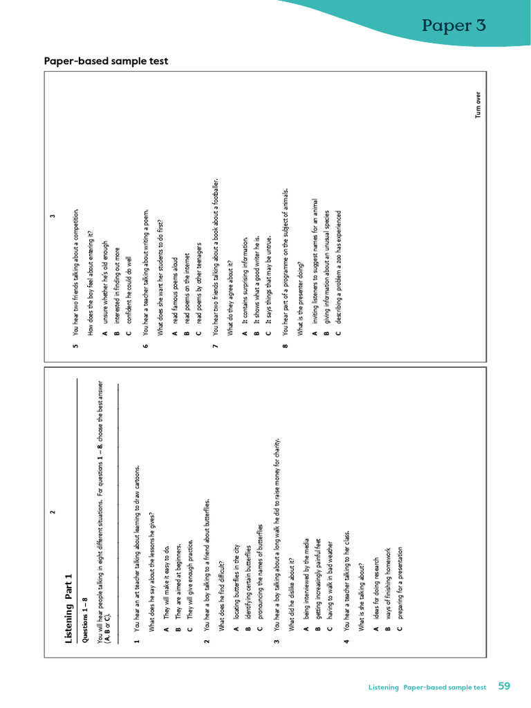 B2 First For Schools Handbook