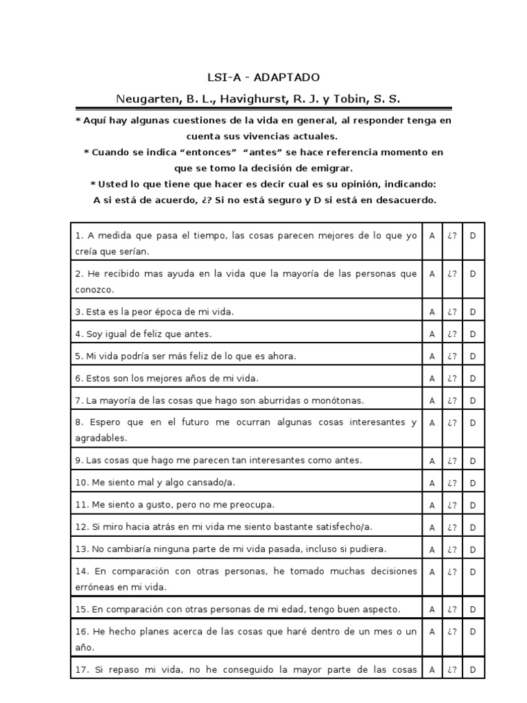 Cuestionario 2 LSI A Adaptado | PDF