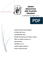 Administracion de Sueldos y Salarios 6 de Junio Del 2023