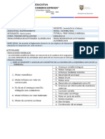 Formato - Actividades Mantenimiento