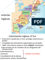 2019 Unidad 3 Colonizacion y Guerra de Independencia de Las 13 Colonias Inglesas