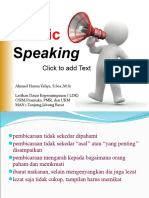 Public Speaking (Ahy)