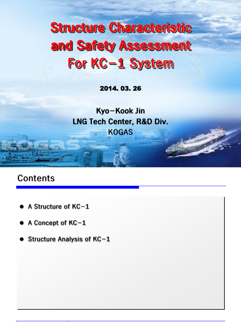 KC1 - Gastech 2014 | PDF | Thermal Insulation | Stress (Mechanics)
