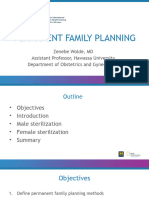 Permanent Family Planning