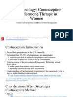 Endocrinology - 03 (1) - Contraception and Hormone Therapy (Courses in Therapeutics and Disease State Management)