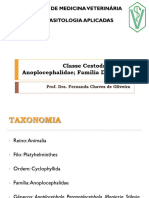 Aula 2 - CLASSE CESTODA - Familia Anoplocephalidae + Família Dilepdidae