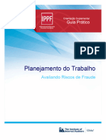 Guia Prático Planejamento Do Trabalho de Auditoria Avaliação de Riscos