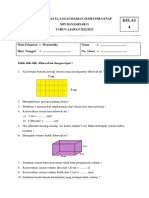 Ulangan Harian Matematika