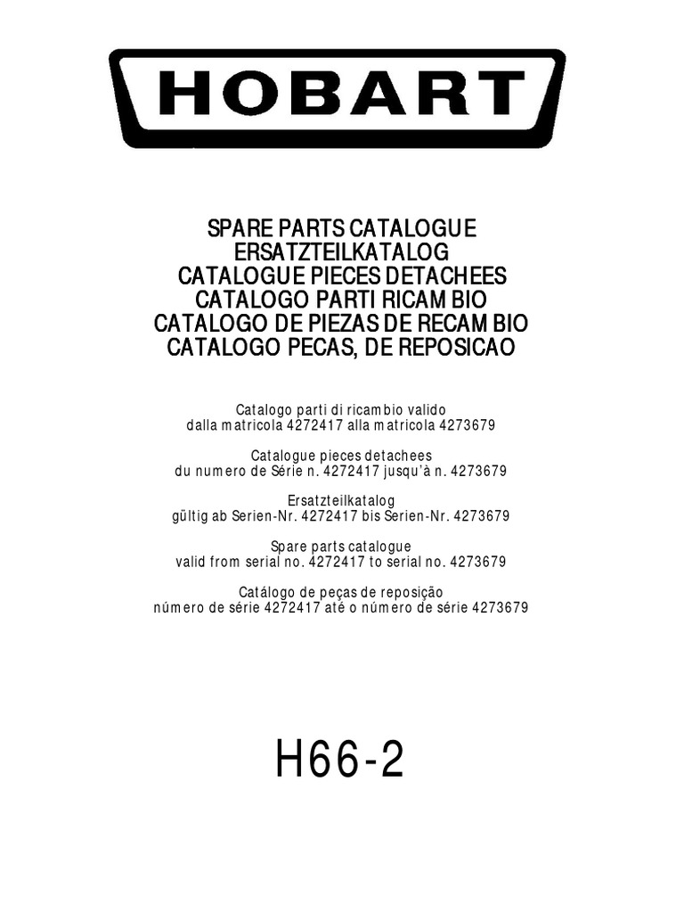 H66-2 4273124 | PDF | Pipe (Fluid Conveyance) | Dishwasher