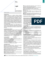 TOXOPLASMA ELISA IgM CAPTURE M1027 ES