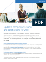 Competency Exams and Certifications Updates - May 2020