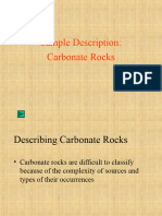 Carbonate Description